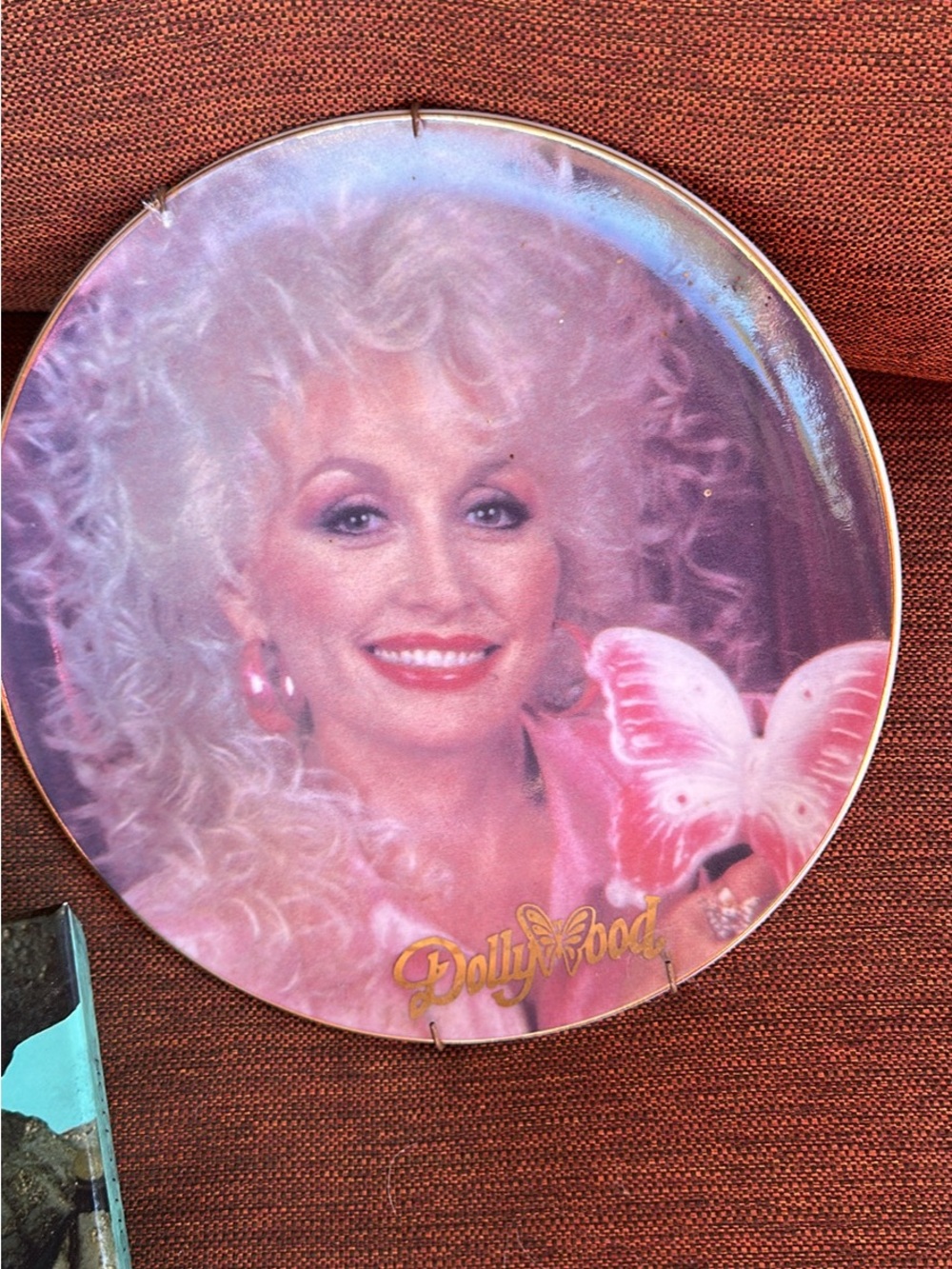 Dolly-themed Pink Decorative Plate